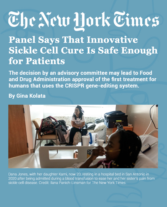 Groundbreaking DDF-funded Sickle Cell Cure Moves Closer to FDA Approval